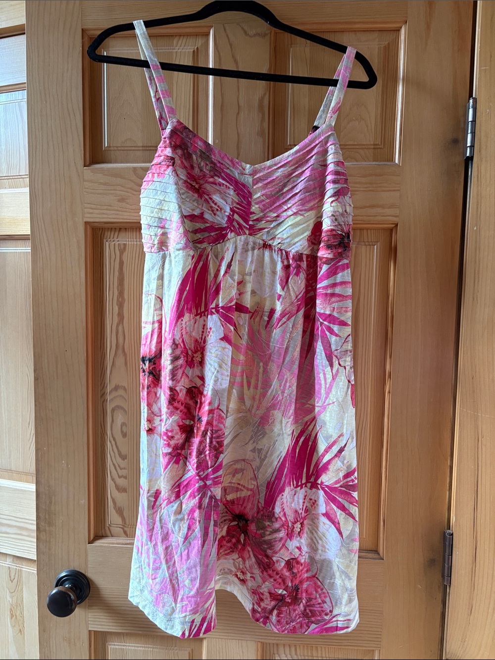 Tommy Bahama Pink Floral Mini Sundress